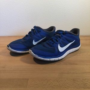 Nike Free 4.0-Men’s-Blue-Size 10
